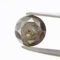 0.96 Carat Salt and Pepper Diamond Round Brilliant Cut Natural Loose Diamond