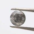 0.66 Carat Fancy Gray Round Shape Brilliant Cut Natural Loose Diamond