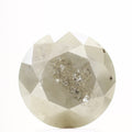 2.69 Carat Salt and Pepper Fancy Round Brilliant Cut Natural Loose Diamond