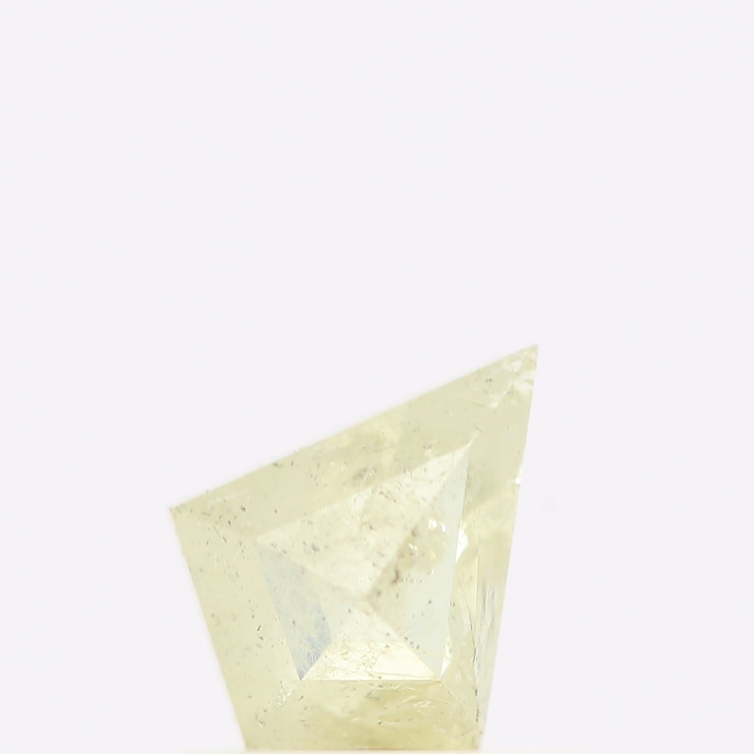 Salt and Pepper Diamond ! Fancy Yellow Color Kite Diamond for Engagement Ring ! Natural Loose Diamond ! 0.35 Carat Gorgeous Diamond For Her