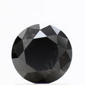 0.94 carat, Fancy Black Diamond, Round Shape, GIA