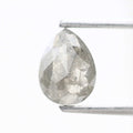 Salt and Pepper Diamond Fancy Gray Color 1.05 CT 8.05 x 6.03 x 2.40 MM Pear Cut Diamond! Natural Loose Diamond ! Christmas Gift for Her