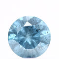 0.29 Carat Round Brilliant Cut Fancy Blue Natural Loose Diamond