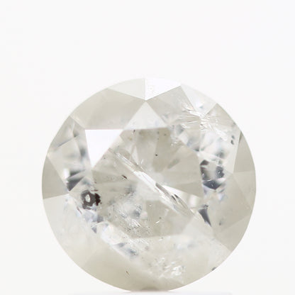 1.33 Carat Fancy Gray Salt and Pepper Round Brilliant Cut Natural Loose Diamond