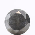 1.36 Carat Fancy Gray Round Shape Brilliant Cut Natural Loose Diamond