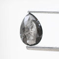 Salt and Pepper Diamond Fancy Gray Color 0.87 CT 7.34 x 5.11 x 2.66 MM Pear Cut Diamond! Natural Loose Diamond ! Christmas Gift for Her