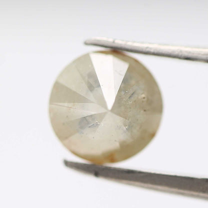 1.48 Carat Fancy Gray Round Shape Brilliant Cut Natural Loose Diamond