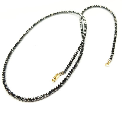 Fancy Black Color Polished Loose Diamond Beads 16
