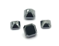 5.50 X 5.50 Mm Black Asscher Diamond