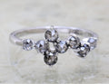 Salt and Pepper Diamond Ring ! Diamond Ring ! Solid Gold Ring ! Proposed Ring ! Engagement Ring ! Salt and pepper Ring ! Gift For Her