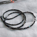 Fancy Black Color Polished Cube Loose Diamond Beads 16
