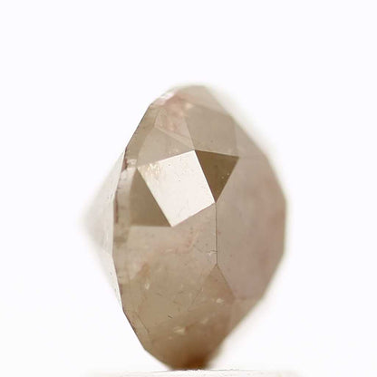 2.05 Carat Brown Rustic Round Shape Brilliant Cut Natural Loose Diamond