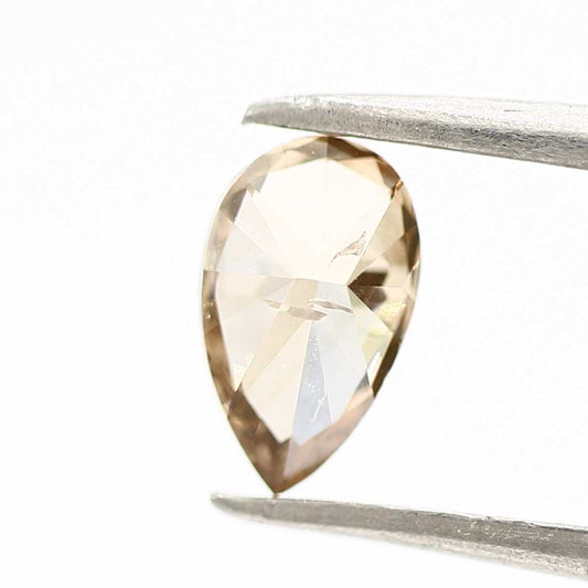 Salt and Pepper Diamond Fancy Brown Color 0.67 CT 7.50 x 4.50 x 2.80 MM Pear Cut Diamond! Natural Loose Diamond ! Christmas Gift for Her
