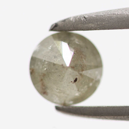 0.23 Carat Fancy Gray Round Shape Brilliant Cut Natural Loose Diamond