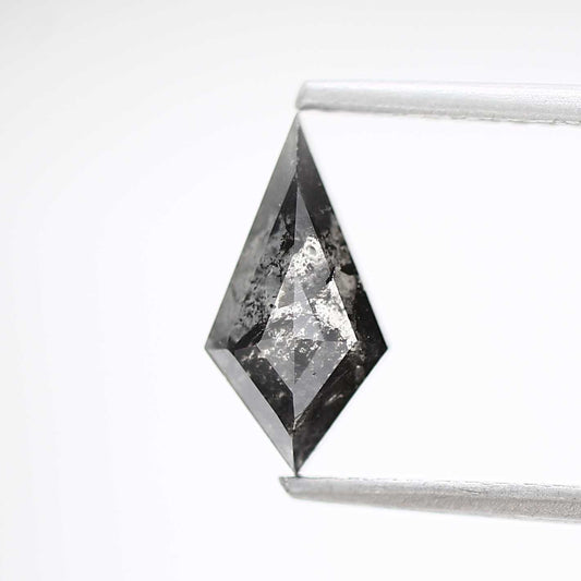 Salt and Pepper Kite Diamond ! Fancy Gray Color Diamond for Engagement Ring ! Natural Loose Diamond ! 0.83 Ct Sparkling Diamond For Her