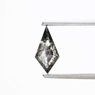 Salt and Pepper Diamond ! Fancy Gray Color Kite Diamond for Engagement Ring ! Natural Loose Diamond ! 0.48 Carat Unique Rare Diamond For Her