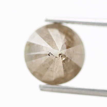 2.83 Carat Fancy Brown Rustic Round Cut Natural Loose Diamond