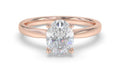 Elegant Lab Grown Oval Diamond Engagement Ring