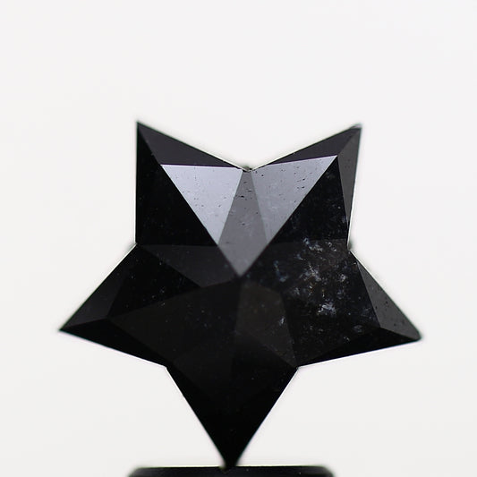 Star Black Loose Diamond [10.07 MM] Natural Diamond For Engagement Ring 2.71 Carat