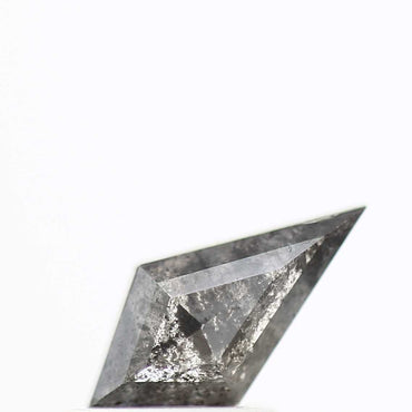 Salt and Pepper Diamond ! Fancy Gray Color Kite Diamond for Engagement Ring ! Natural Loose Diamond ! 0.52 Carat Unique Rare Diamond For Her