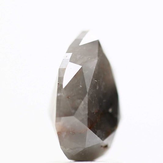 Salt and Pepper Diamond Fancy Gray Color 2.14 CT 9.60 X 6.80 X 4.80 MM Pear Cut Diamond! Natural Loose Diamond ! Christmas Gift for Her