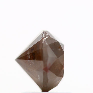 1.69 Carat Brown Gray Round Shape Brilliant Cut Natural Loose Diamond