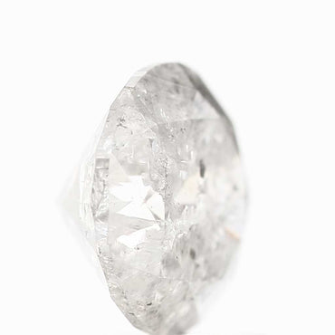 Natural Loose Round Salt And Pepper Diamond Fancy Grey Color 1.97 CT 7.80 X 4.90 MM Round Brilliant Cut Diamond ! Christmas Gift for Her