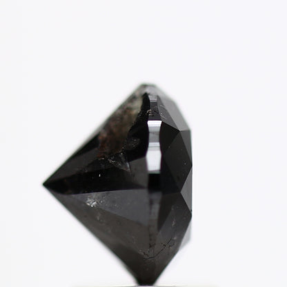2.30 Carat Fancy Black Round Shape Brilliant Cut Natural Loose Diamond