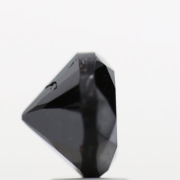 4.20 Carat Fancy Black Round Shape Brilliant Cut Natural Loose Diamond