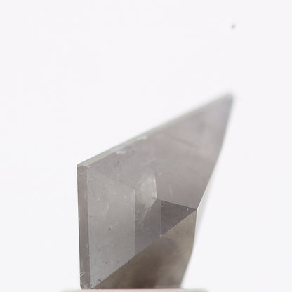 salt and pepper diamond ! 1.19 Ct 10.20 x 6.68 x 3.60 MM natural gray shield loose diamond for engagement ring for her
