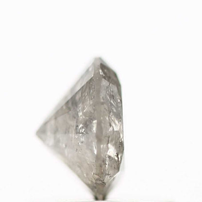 0.67 Carat Fancy Gray Salt and Pepper Round Cut Natural Loose Diamond