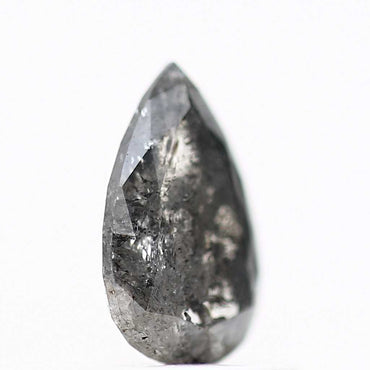 Salt and Pepper Diamond Fancy Gray Color 0.82 CT 8.04 x 5.02 x 2.42 MM Pear Cut Diamond! Natural Loose Diamond ! Christmas Gift for Her