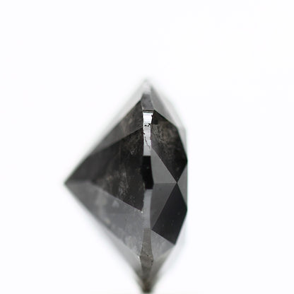 GIA round black certified diamonds