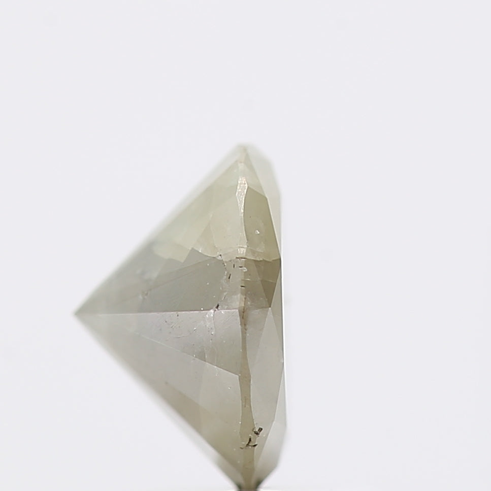1.44 Carat Fancy Gray Round Shape Brilliant Cut Natural Loose Diamond