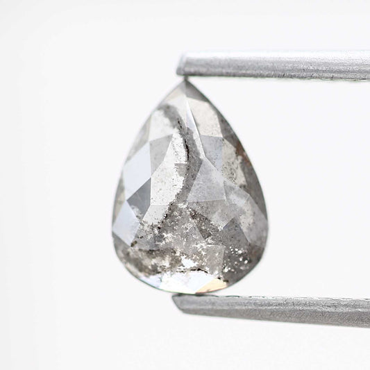 Salt and Pepper Diamond Fancy Gray Color 0.73 CT 7.64 x 5.56 x 2.08 MM Pear Cut Diamond! Natural Loose Diamond ! Christmas Gift for Her
