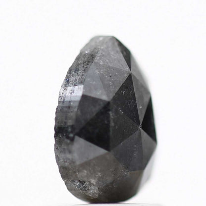 Salt and Pepper Diamond Fancy Gray Color 1.26 CT 7.95 x 6.10 x 2.75 MM Pear Cut Diamond! Natural Loose Diamond ! Christmas Gift for Her