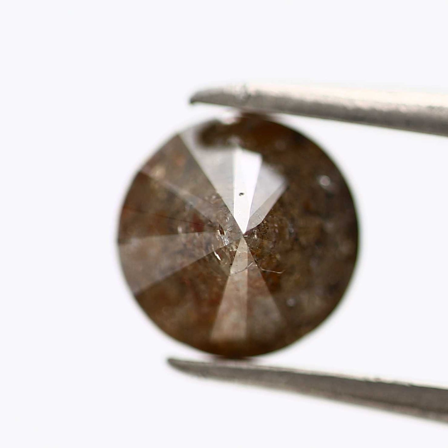 1.40 Carat Fancy Brown Rustic Round Natural Loose Diamond