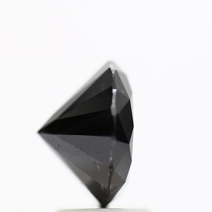 GIA round black certified diamonds