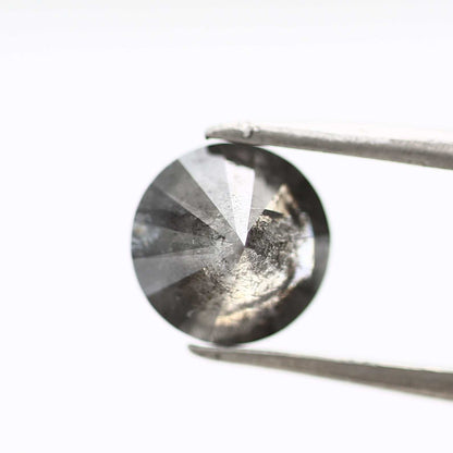 1.50 Carat Fancy Gray Round Shape Brilliant Cut Natural Loose Diamond