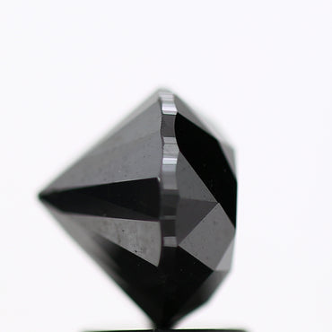 2.73 Carat Fancy Black Round Shape Brilliant Cut Natural Loose Diamond