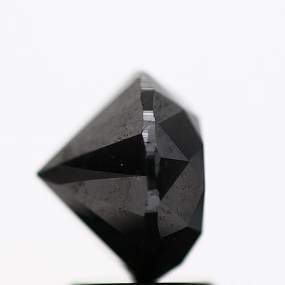 2.79 Carat Fancy Black Round Shape Brilliant Cut Natural Loose Diamond