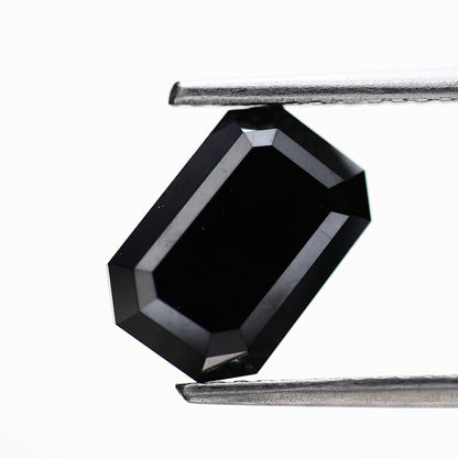 Emerald Fancy Black Natural Loose Diamond For Ring Engagement Wedding ARTDECO VINTAGE