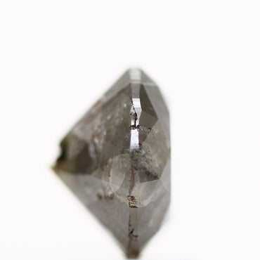 2.57 Carat Fancy Gray Rustic Round Shape Diamond Natural Loose Diamond