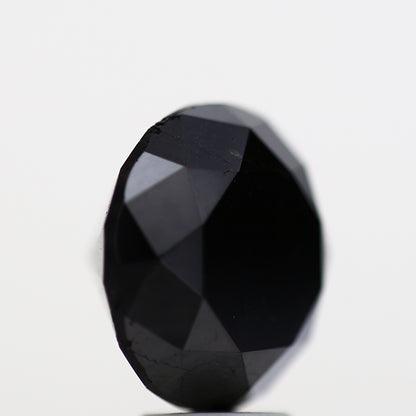 Round Black Loose Diamond [11.67 MM] Natural Diamond For Engagement Ring 7.98 Carat