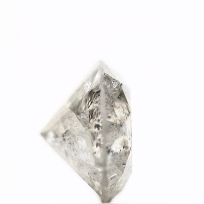 1.23 Carat Salt and Pepper Fancy Round Brilliant Cut Natural Loose Diamond