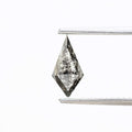 Salt and Pepper Diamond ! Fancy Gray Color Kite Diamond for Engagement Ring ! Natural Loose Diamond ! 0.54 Carat Unique Rare Diamond For Her