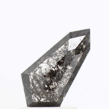 Salt and Pepper Shield Diamond ! Fancy Gray Color Diamond for Engagement Ring ! Natural Loose Diamond ! 1.61 Ct Gorgeous Diamond For Her