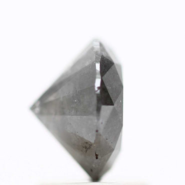 1.69 Carat Gray Round Shape Brilliant Cut Natural Loose Diamond