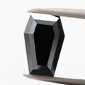 2.43 ct Natural Black Coffin Loose Diamond for Jewelry