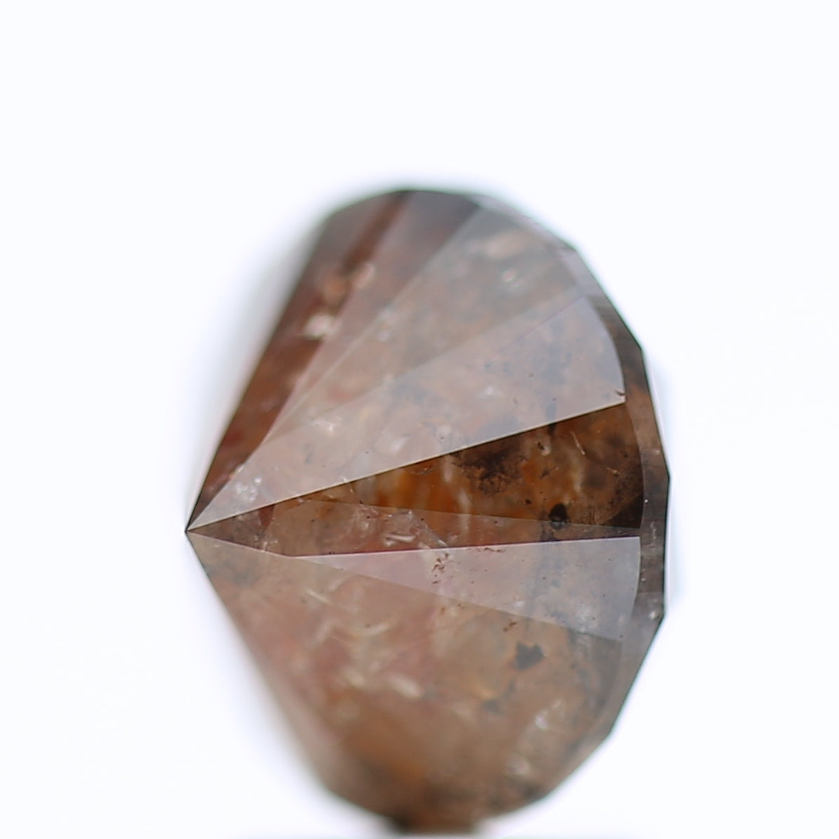 3.54 Ct Fancy Red Orange Color Round Brilliant Cut Natural Loose Diamond 8.80 mm